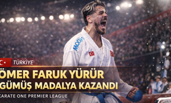 Ömer Faruk Yürür Karate One’da gümüş madalya kazandı