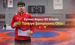 Eymen Kopuz 80 Kiloda Türkiye Şampiyonu Oldu