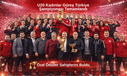 U20 Kadınlar Güreş Türkiye Şampiyonası Sona Erdi