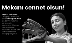 Milli Sporcu Sevdenur Gülçiçek’e Veda