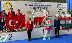 Genç Erkekler Havalı Tabanca’da Avrupa İkinciliği