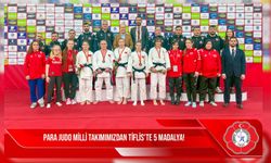 Tiflis’te Para Judoda 5 Madalya Gururu