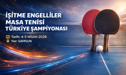 İşitme Engelliler Masa Tenisi Türkiye Şampiyonası Samsun’da