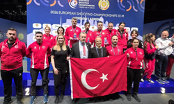 10 M Havalı Tabanca Takımı Avrupa İkincisi