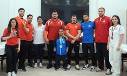 Avrupa Şampiyonu Milli Sporcular Ankara’da Buluştu
