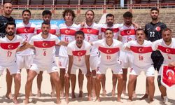 Plaj Futbolu Millileri Avrupa’yı galibiyetle kapattı
