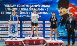 U15 Kadınlar kategorisinde madalyalar sahiplerini buldu