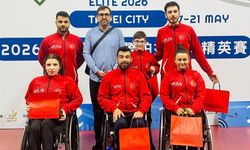 Para Masa Tenisi Milli Takımı Taipei’ye ulaştı