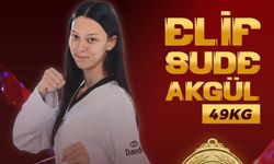 Elif Sude Akgül Avrupa Tekvando Şampiyonu oldu
