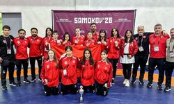 U15 Kadın Güreş Milli Takımı Avrupa üçüncüsü oldu