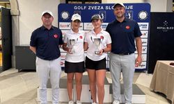 Milli golfçüler Slovenya’da önemli dereceler elde etti