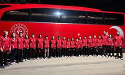 U11-U13 Milli Takımı Balkan Şampiyonası için yola çıktı