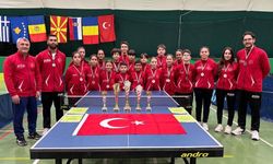 U11-U13 Millilerden Balkan Şampiyonası başarısı