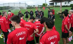 A Millî Takım ABD’deki ilk antrenmanını gerçekleştirdi