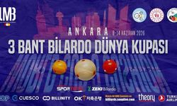 3 Bant Bilardo Dünya Kupası Ankara’da başlıyor