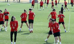 Kadın Milliler Malta maçı hazırlıklarını sürdürüyor