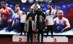 İşitme Engelliler Güreş Şampiyonası sona erdi