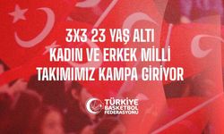 3x3 U23 Milli Takımları Milletler Ligi İçin Kampa Giriyor