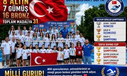 Milli Atlayıcılar Sofya'da 31 Madalya Kazandı