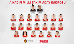 A Kadın Millilerin 20 Kişilik Kadrosu Açıklandı
