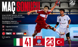 U18 Erkek Hentbol Milli Takımı İtalya'ya Mağlup Oldu