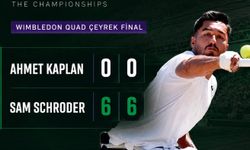 Ahmet Kaplan Wimbledon Tekler'e Çeyrek Finalde Veda Etti
