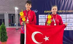 Görkem Öçal ve Ela Su Yönter Avrupa İkincisi Oldu