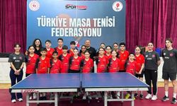 Masa Tenisinde Minik ve Küçük Milli Takım Kampı Sona Erdi