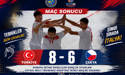 Futsal Milli Takımı Çekya’yı 8-6 Yenerek Galibiyete Ulaştı