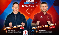 Sema Çalışkan ve Mehmethan Çınar Yarı Finalde