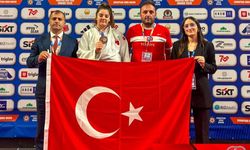Sema Mete Avrupa Tatamisinde Kürsüye Çıktı