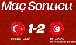 U20 Millî Takımımız Tunus Engelini Aşamadı