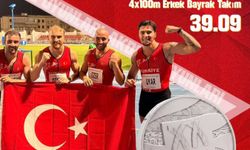 Erkek 4x100 Bayrak Takımı Taranto’da Gümüş Kazandı