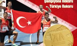 Erkek 4x400 Bayrak Takımı Rekorla Şampiyon Oldu