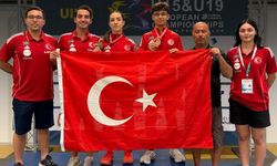 Dağhan Emir ve Naz Karartı Avrupa Üçüncüsü Oldu