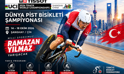 Ramazan Yılmaz Şanghay'da Dört Disiplinde Pedal Çevirecek