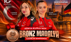 Livanur Yalçın ve Ecem Nisa Esen'den Dünya Kupası'nda Bronz