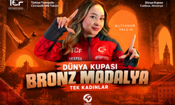 Livanur Yalçın'dan Almanya'da Dünya Kupası Üçüncülüğü