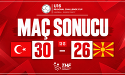 U16 Kadın Milli Hentbol Takımı İlk Etabı 2'de 2 ile Bitirdi
