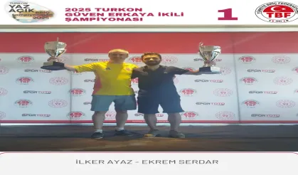 2025 TURKON Güven Erkaya İkili Şampiyonası Antalya’da yapıldı