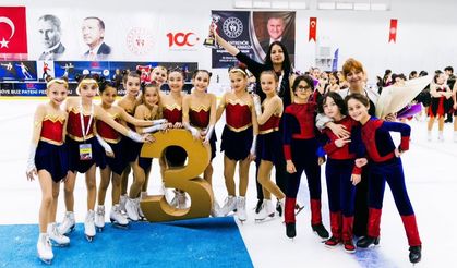 Senkronize Buz Pateni Gençlik Kupası’nda Madalyalar Sahiplerini Buldu