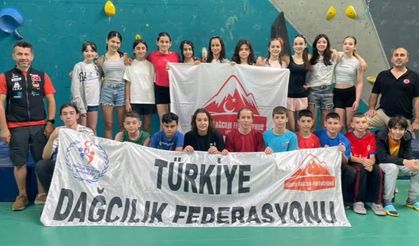 Spor Tırmanış Küçükler ve Yıldızlar Aday Milli Takımı Bursa’da Kampa Girdi