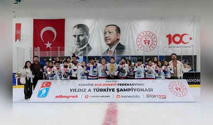 🏆 2024-2025 U14 Türkiye Buz Hokeyi Şampiyonası’nı Samsun GSİM SK Kazandı!