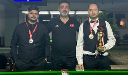 Snooker B Ligi 1. Etap Tamamlandı: Şampiyon Yılmaz Yıldırım Oldu