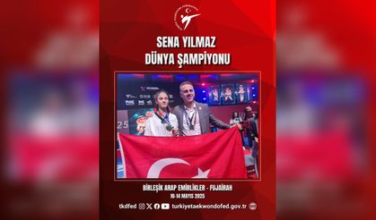 Sena Yılmaz'dan Altın Madalya! Dünya Yıldızlar Taekwondo Şampiyonu Oldu