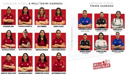 Kadınlar Futsal A Millî Takımımız İtalya'da Sahaya Çıkıyor