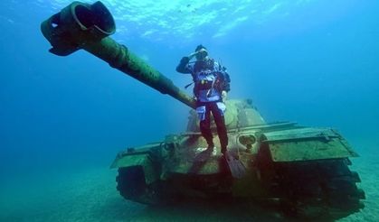 Saroz Körfezi’nde Batırılan Tank, Dalış Turizmine Yeni Nefes