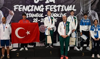 U14 Eskrim Festivali’nde Toprak Bulakeri’den Gümüş