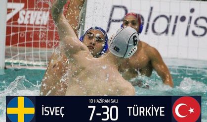 Sutopu Millî Takımı Avrupa Elemeleri’nde son maçında