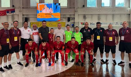 Down Futsal Milli Takımımız Portekiz karşısında sahadan beraberlikle ayrıldı